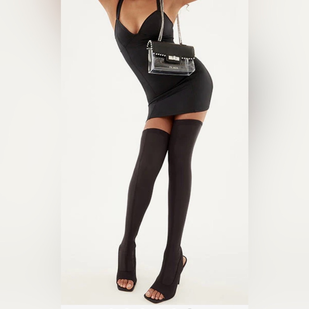 Steve Madden
Women's Beverly Mesh Over-The-Knee Dress Boots size 7
